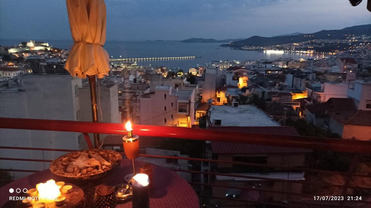 Apartment With Amazing View & Parking Kavala Exterior foto